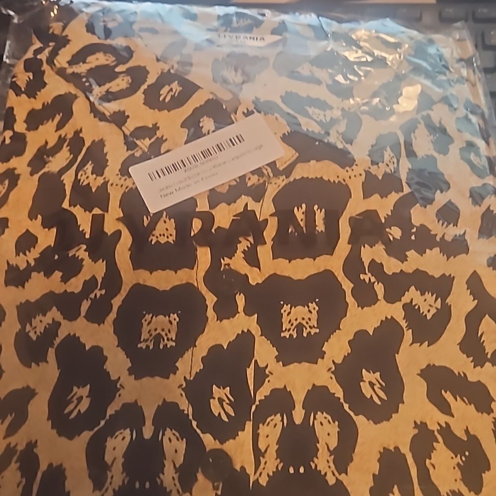 Livrania leopard blouse XXL